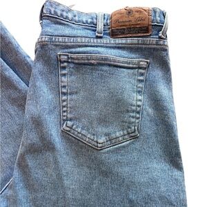 Classic Blue Wash Straight Leg Jeans | Premium Label Denim 100% cotton